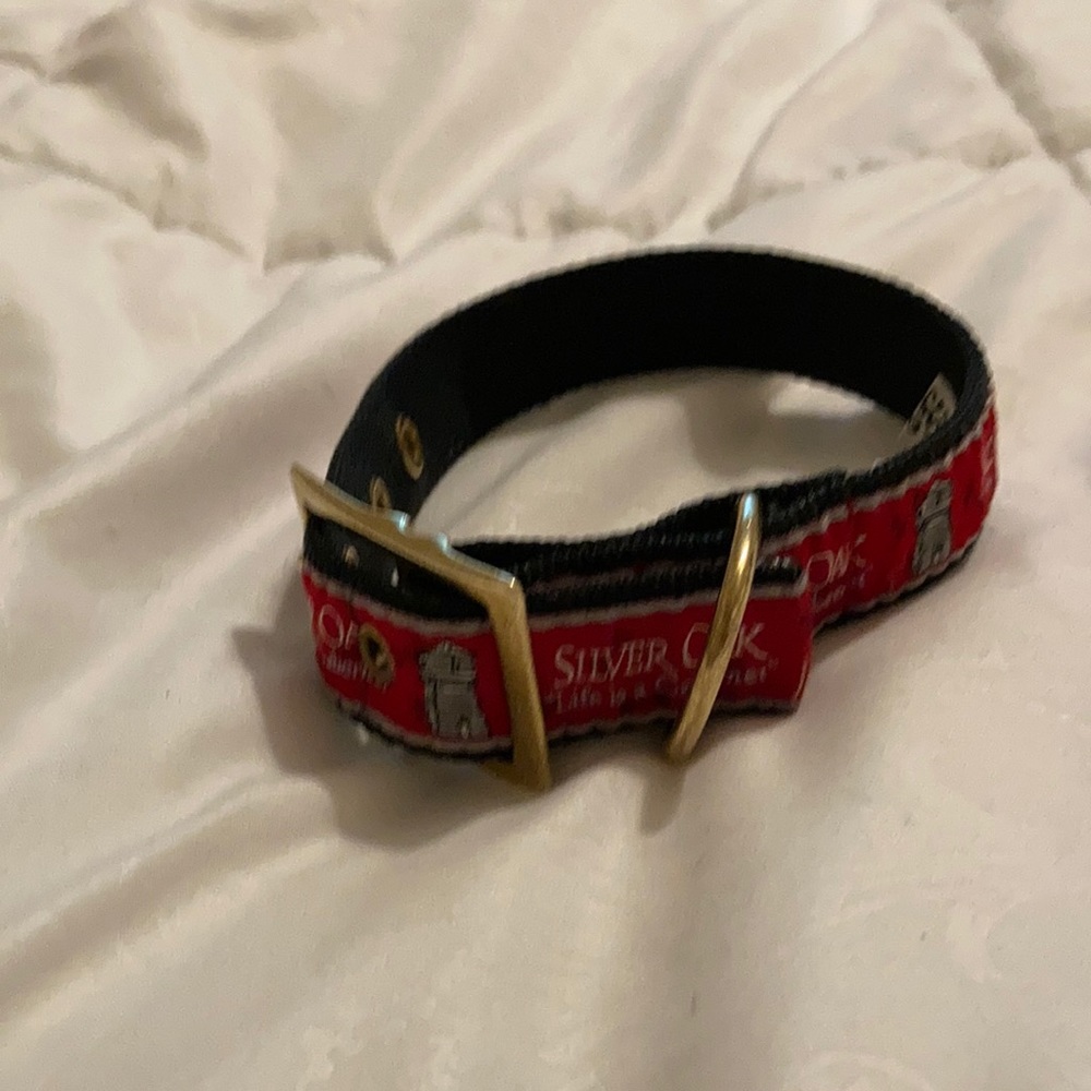 Silver Oak Dog collar (small)
